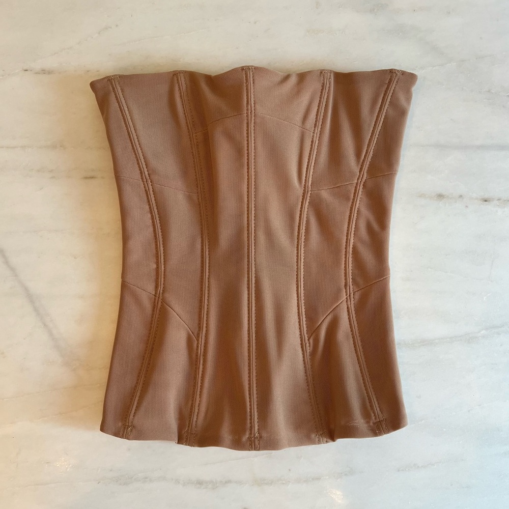 Beige Corset Top